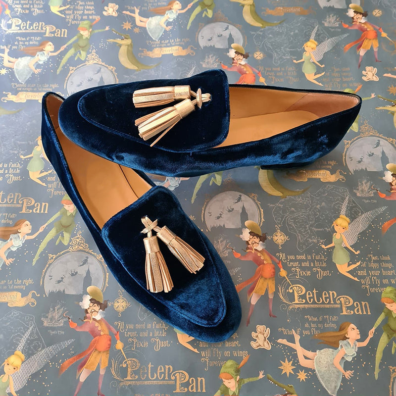 Mai™ - Retro slip-on med frynser