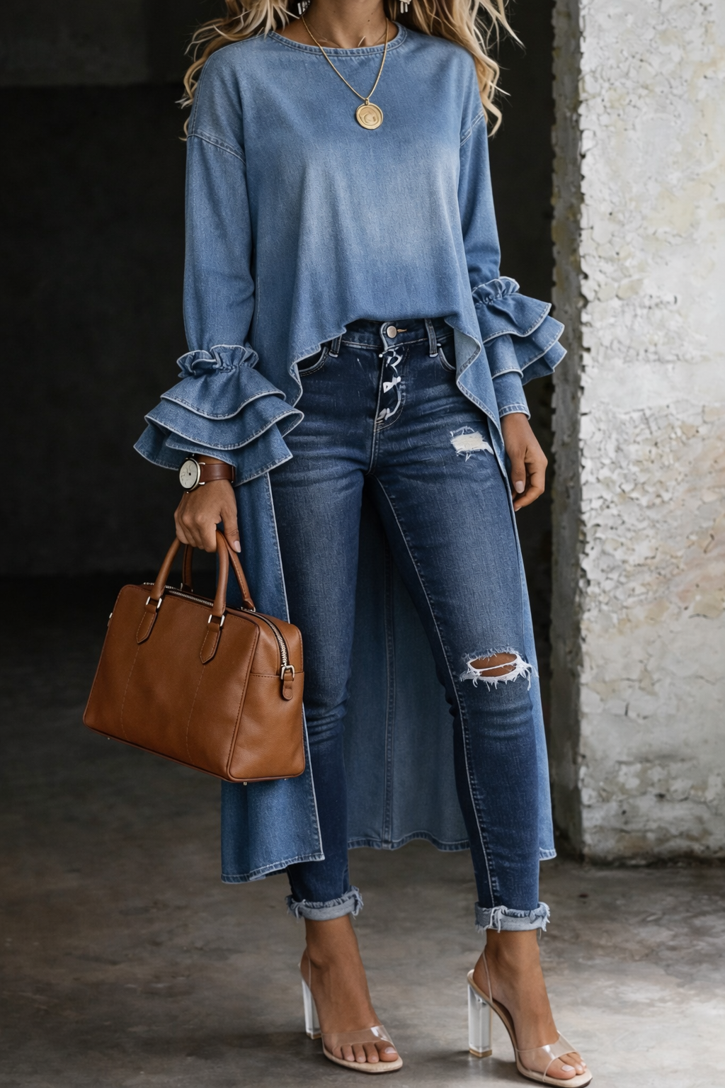 Ashley | Casual skjorte top