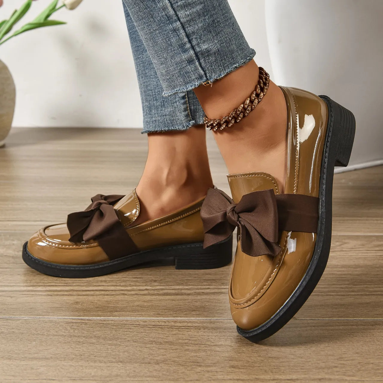 Lorella | Skridsikre slip-on sko med rund tå