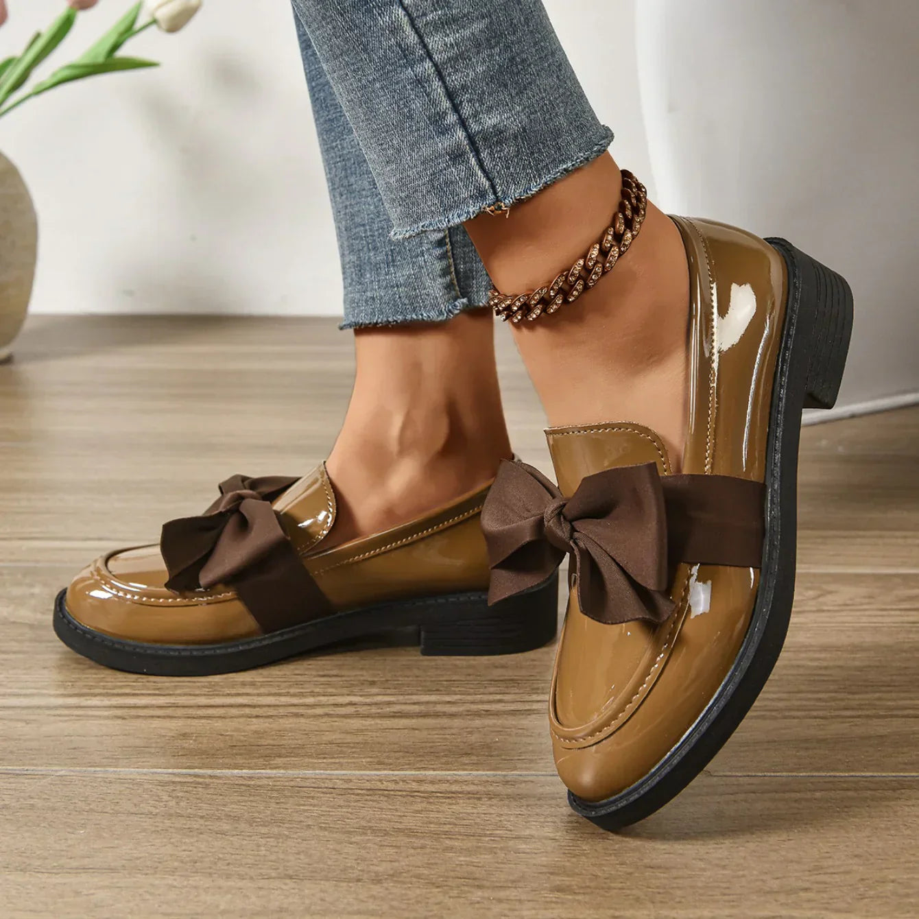 Lorella | Skridsikre slip-on sko med rund tå
