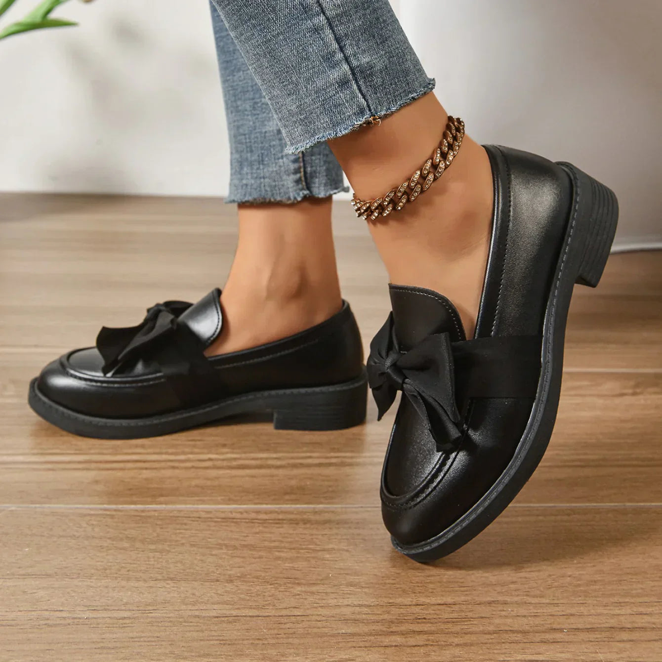 Lorella | Skridsikre slip-on sko med rund tå