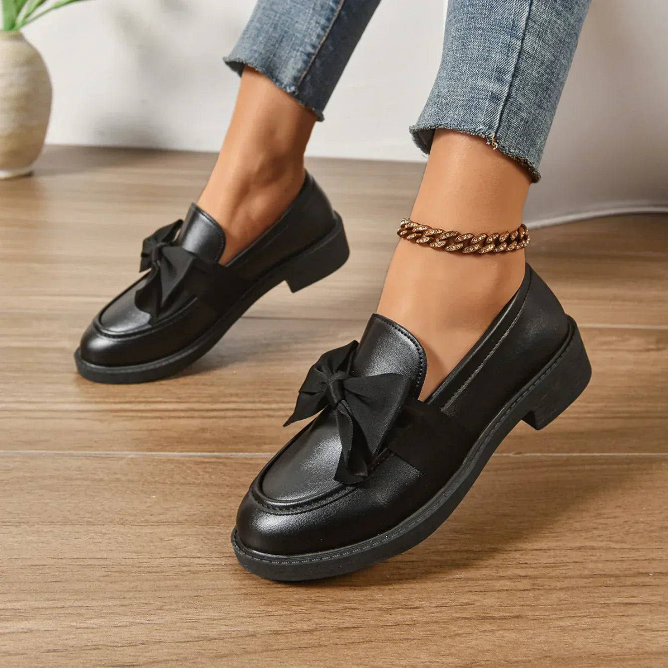 Lorella | Skridsikre slip-on sko med rund tå