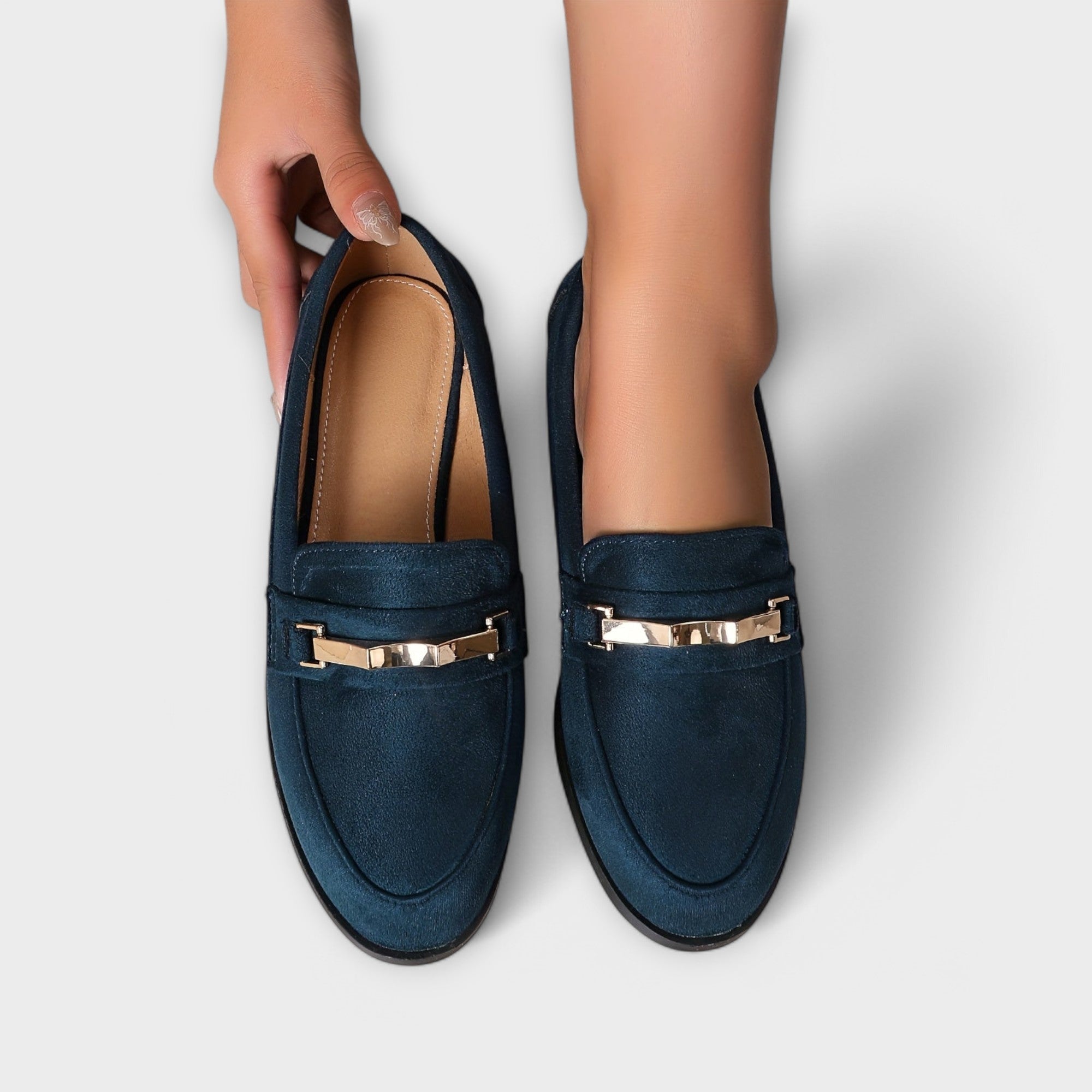 Betty™ - Bløde flannel loafers