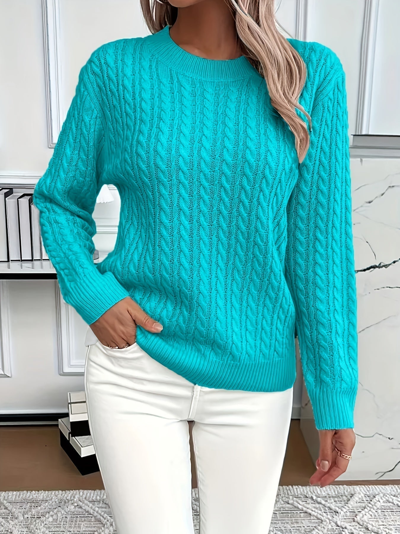 Tahlira – Stilfuld Casual Striktrøje