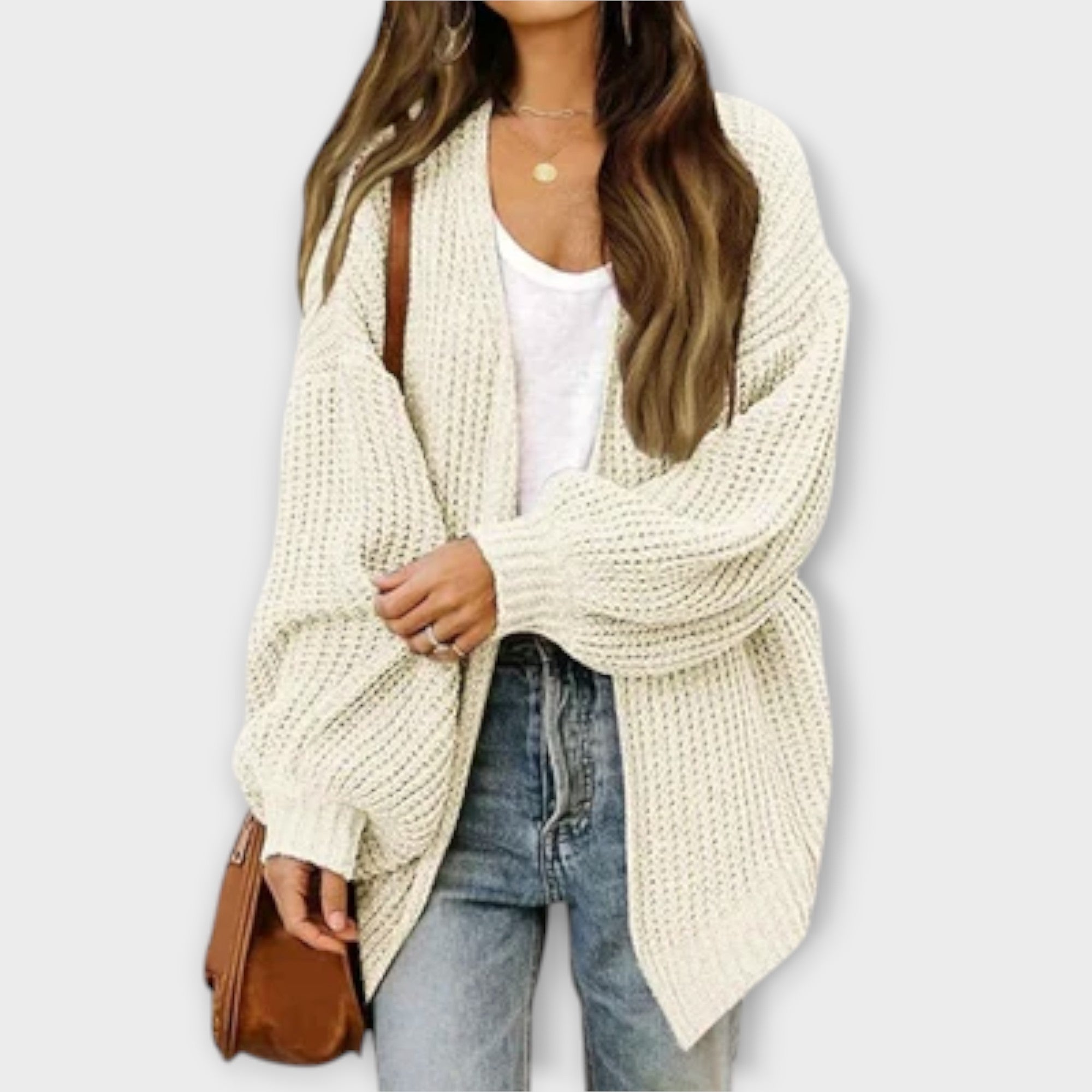 Vicky™ - Elegant strikket cardigan