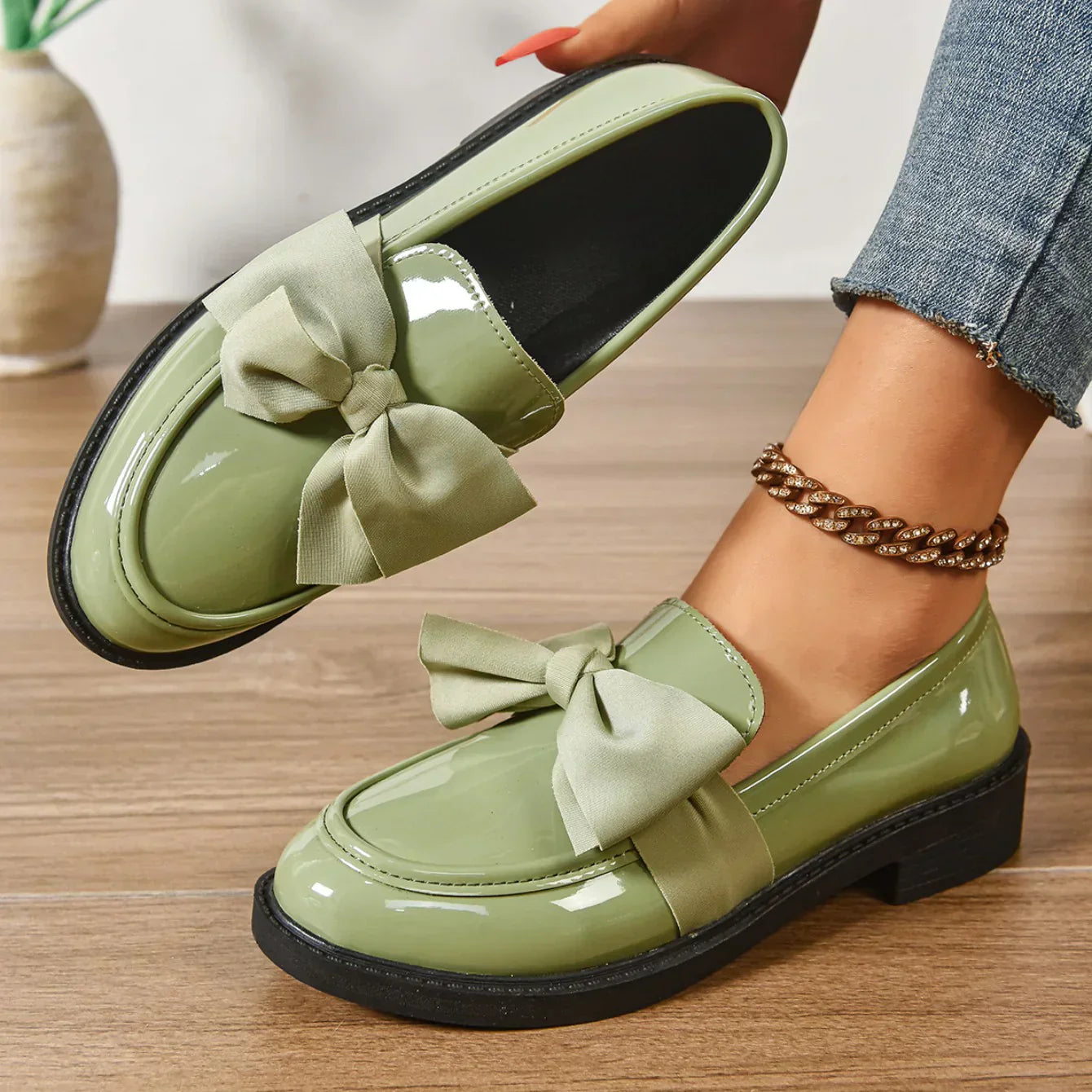 Lorella | Skridsikre slip-on sko med rund tå