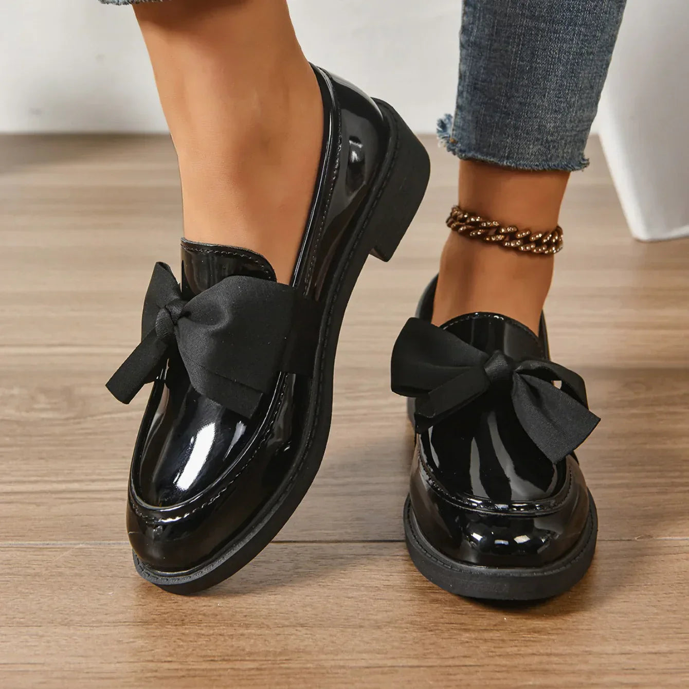 Lorella | Skridsikre slip-on sko med rund tå