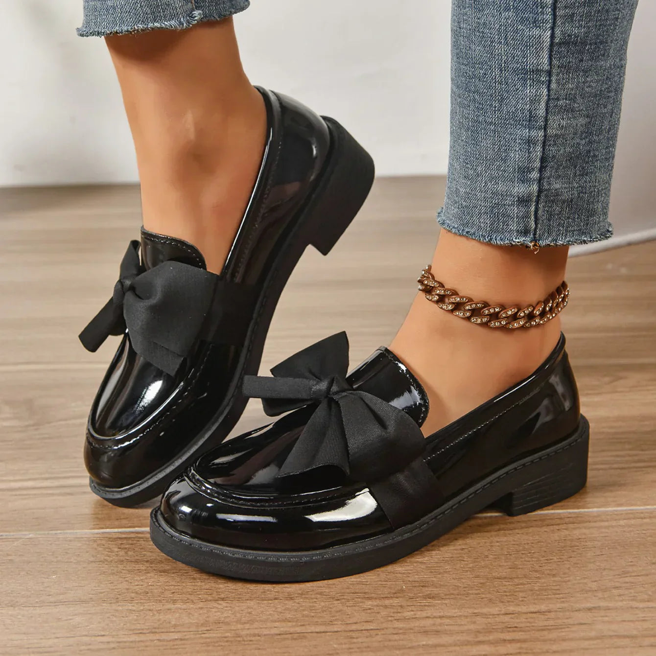 Lorella | Skridsikre slip-on sko med rund tå