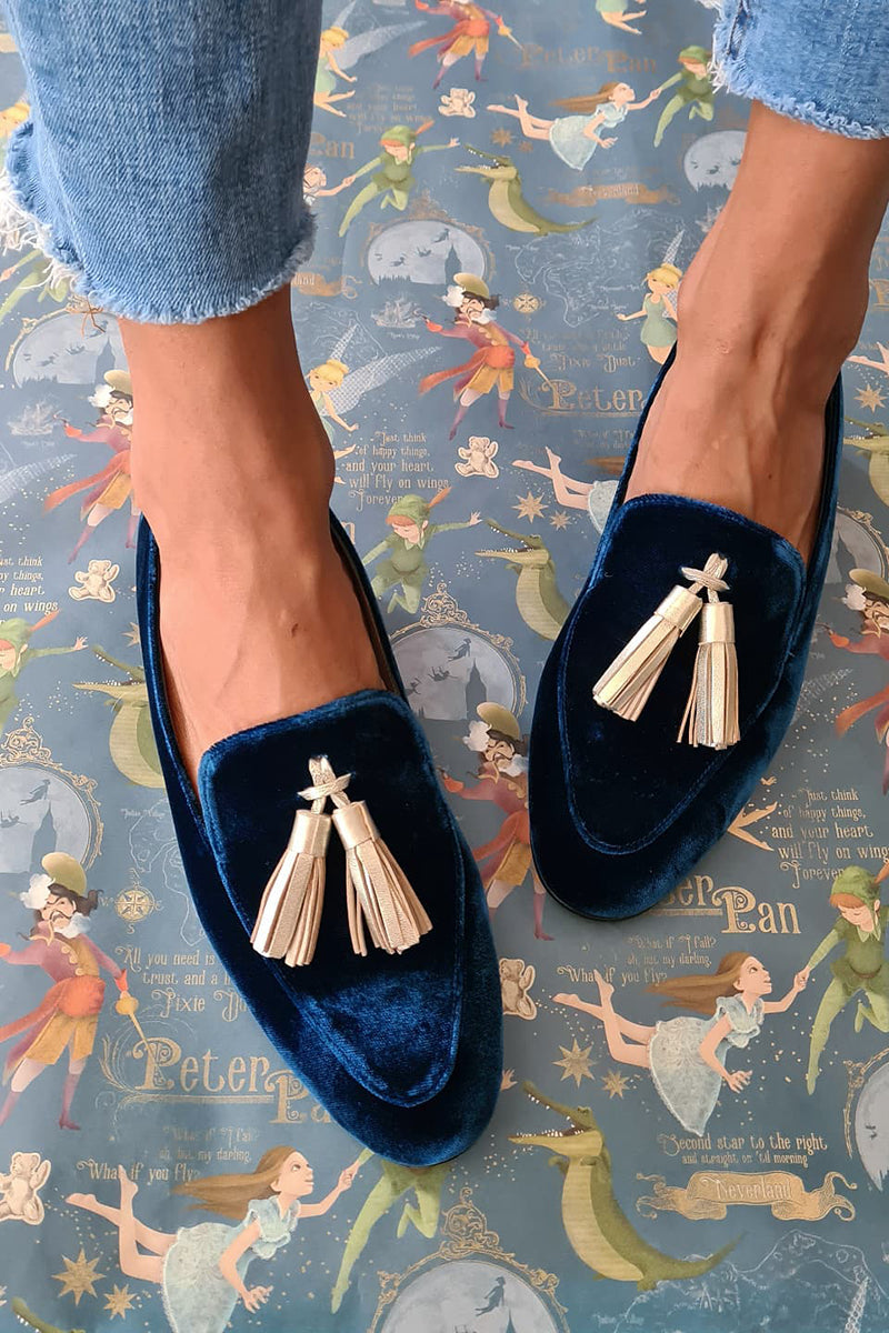 Mai™ - Retro slip-on med frynser