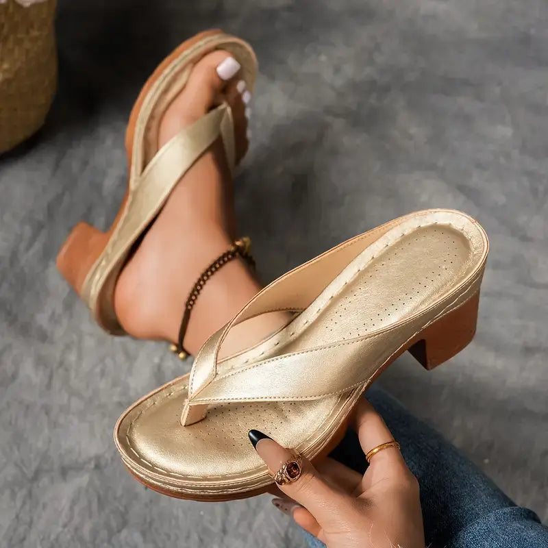 Lesia™ - Hælede Sandaler