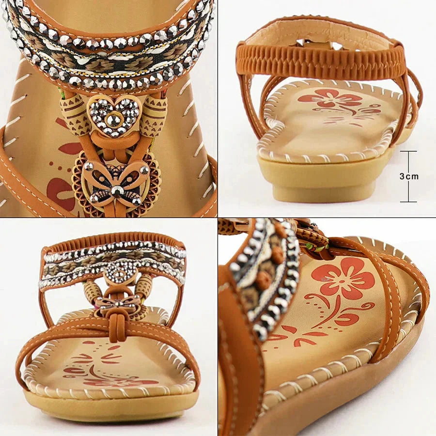 Colette – Boho Komfort Sandaler