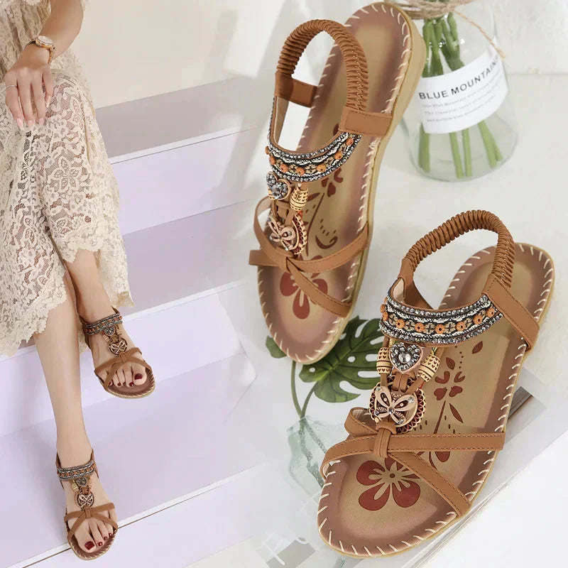 Colette – Boho Komfort Sandaler