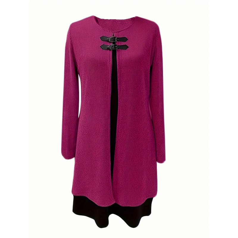 Amelia – A-linje kjole med lagdelt look